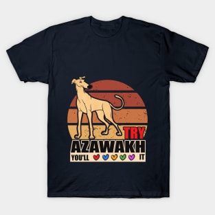 Azawakh Dog Retro T-Shirt